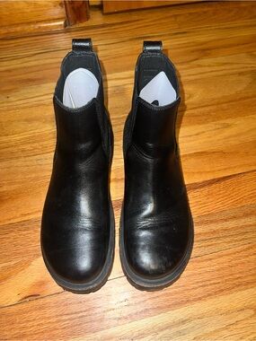 Birkenstock Black Highwood Leather Boots